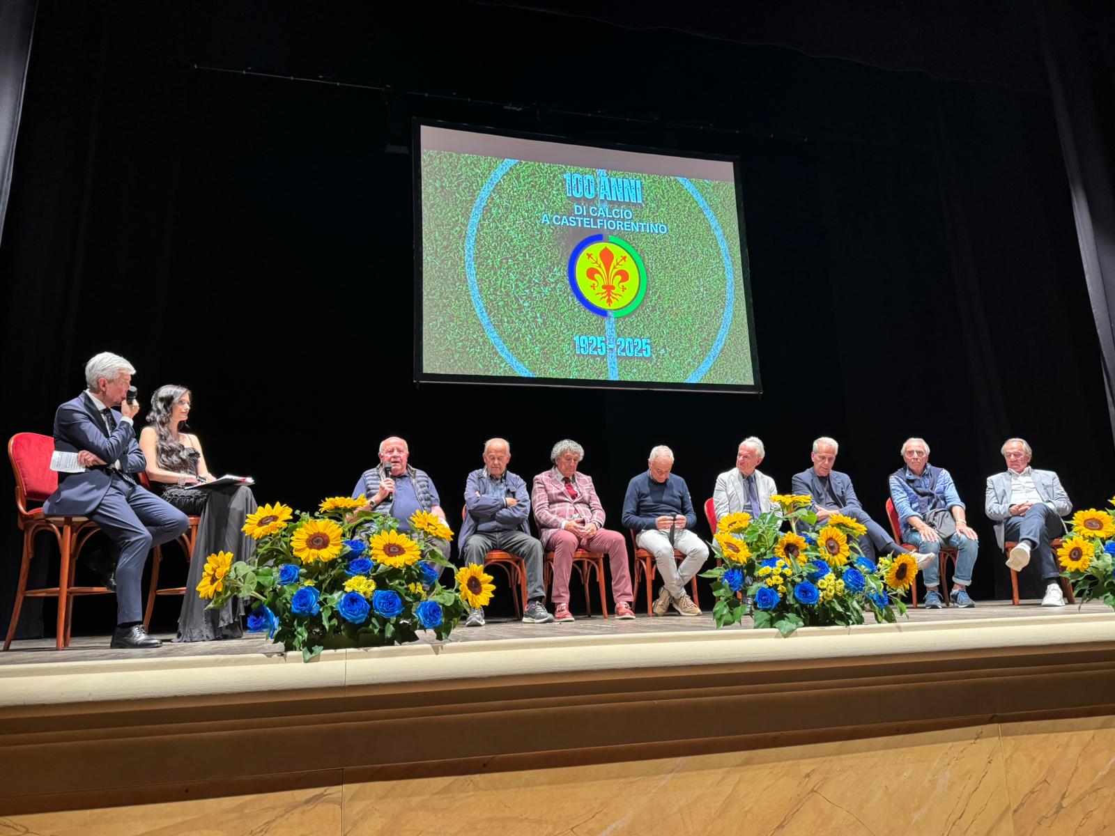 Un momento della serata