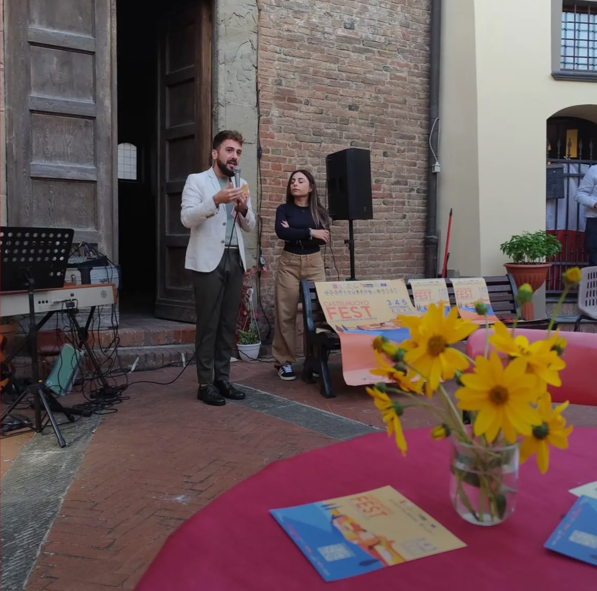 Alcune immagini della presentazione