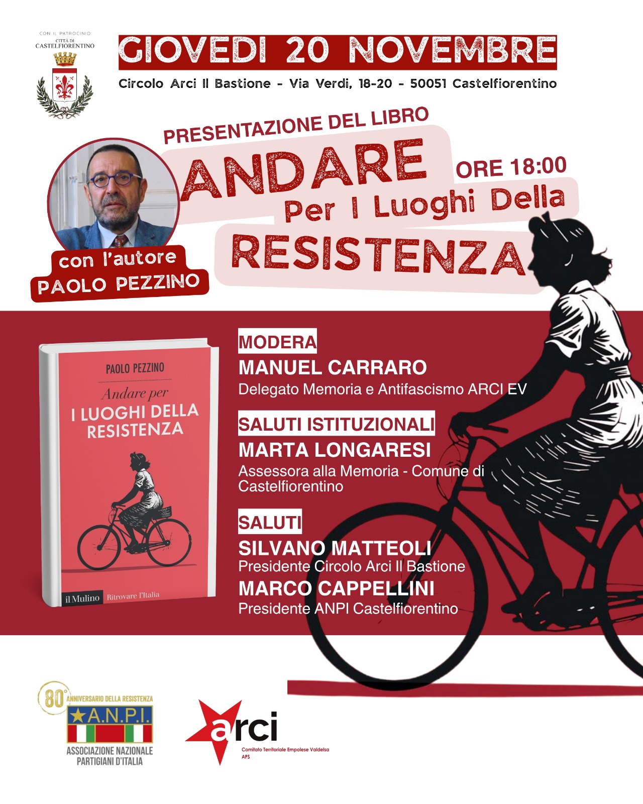 La locandina dell'iniziativa