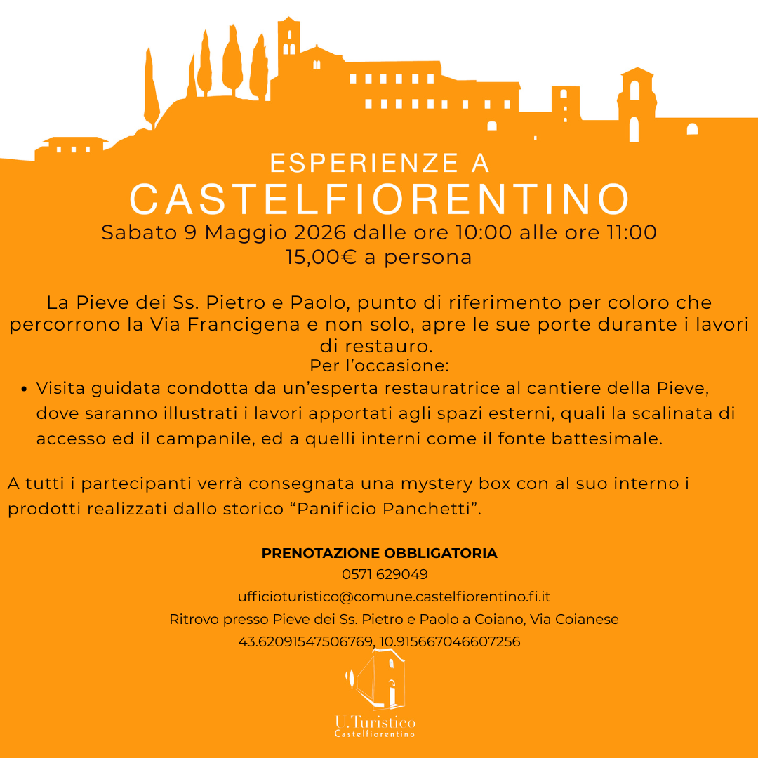 Visita Pieve di Coiano - Programma