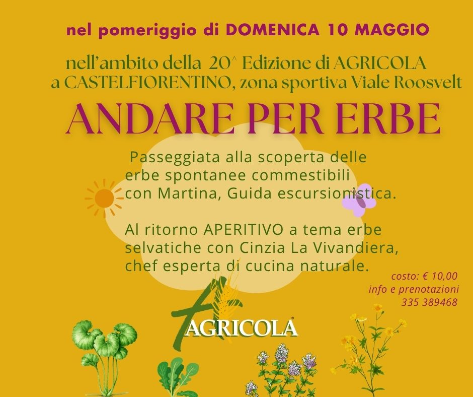 Programma iniziativa Andare per erbe