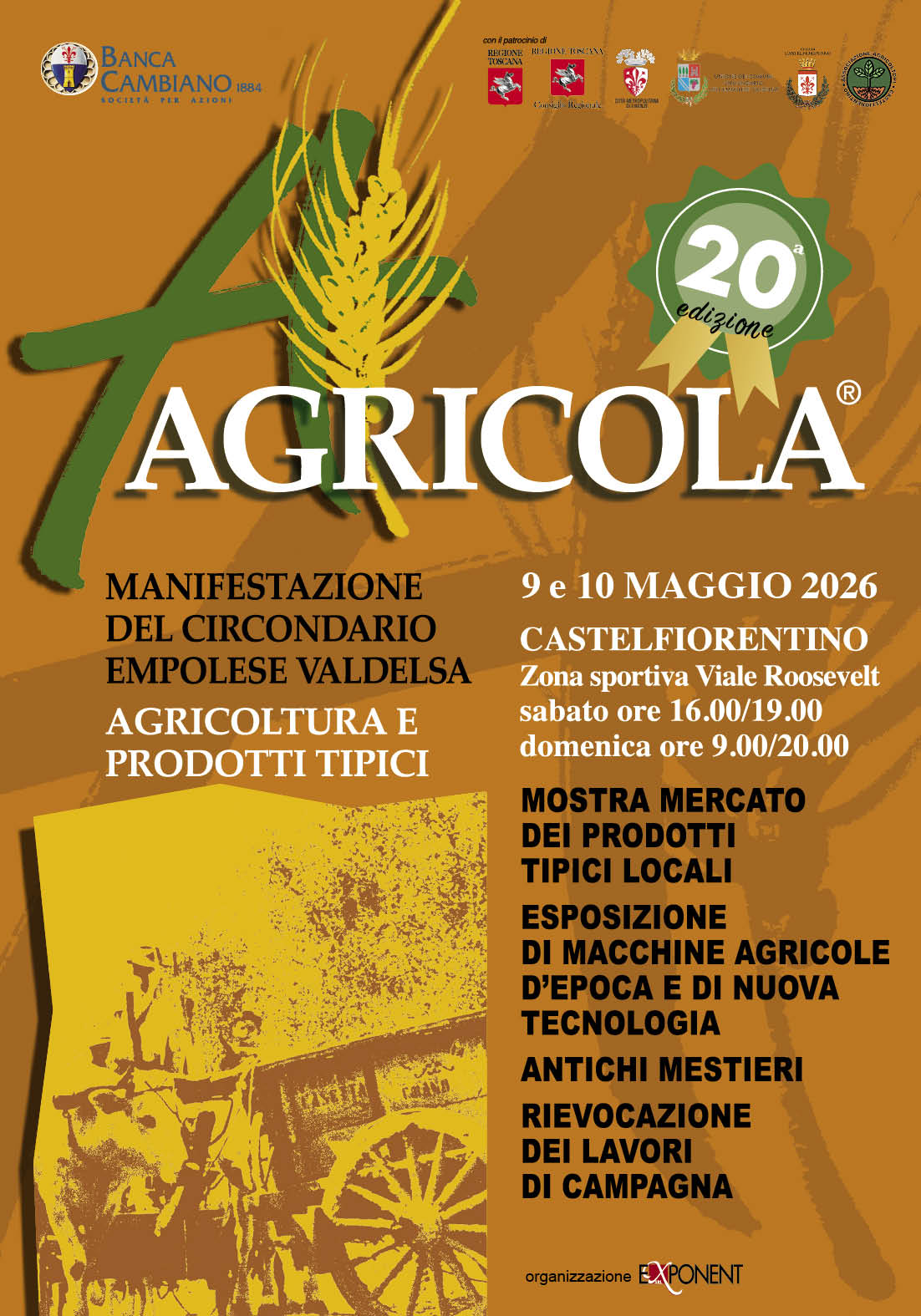 La locandina della manifestazione