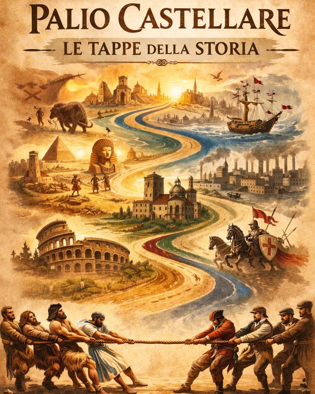 Locandina Le tappe della storia