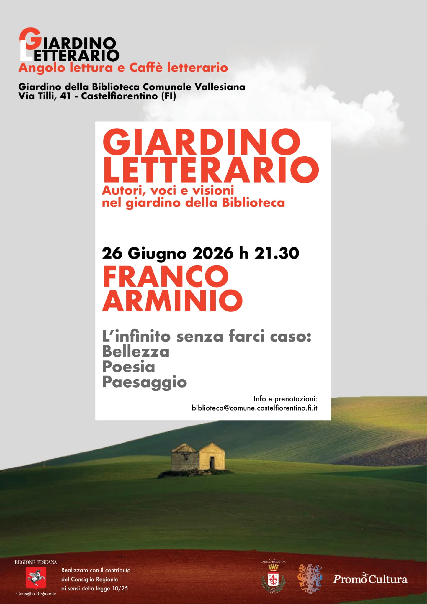 Il programma della serata