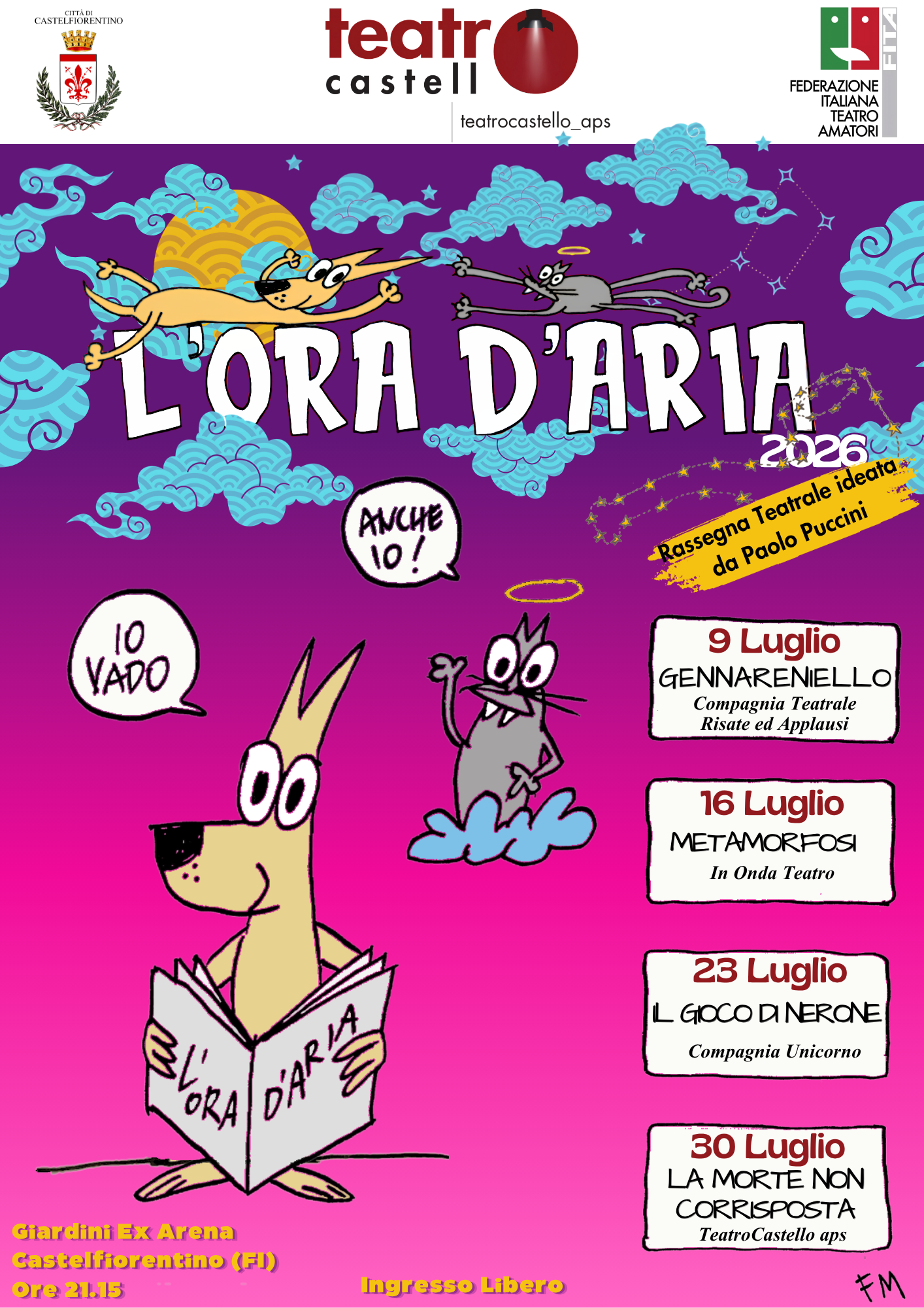 Il programma della rassegna