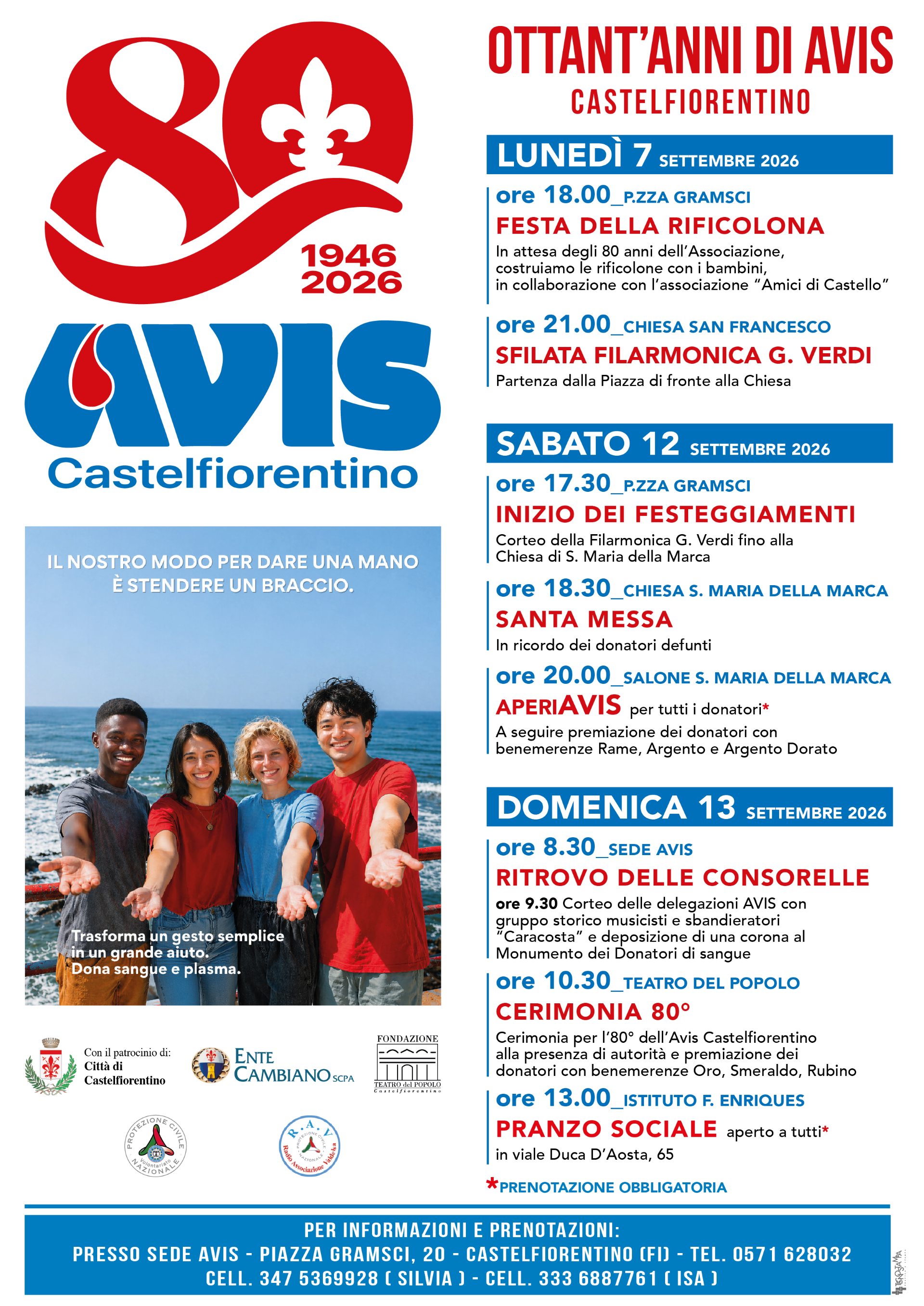 La locandina della manifestazione