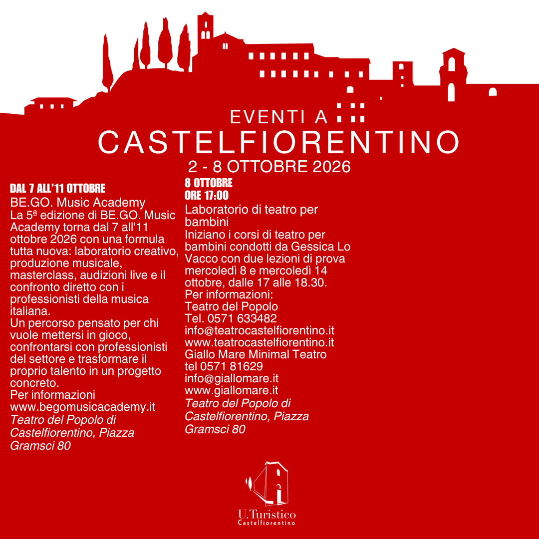 Newsletter Eventi a Castelfiorentino 2 - 8 ottobre 2026 - Pag. 4