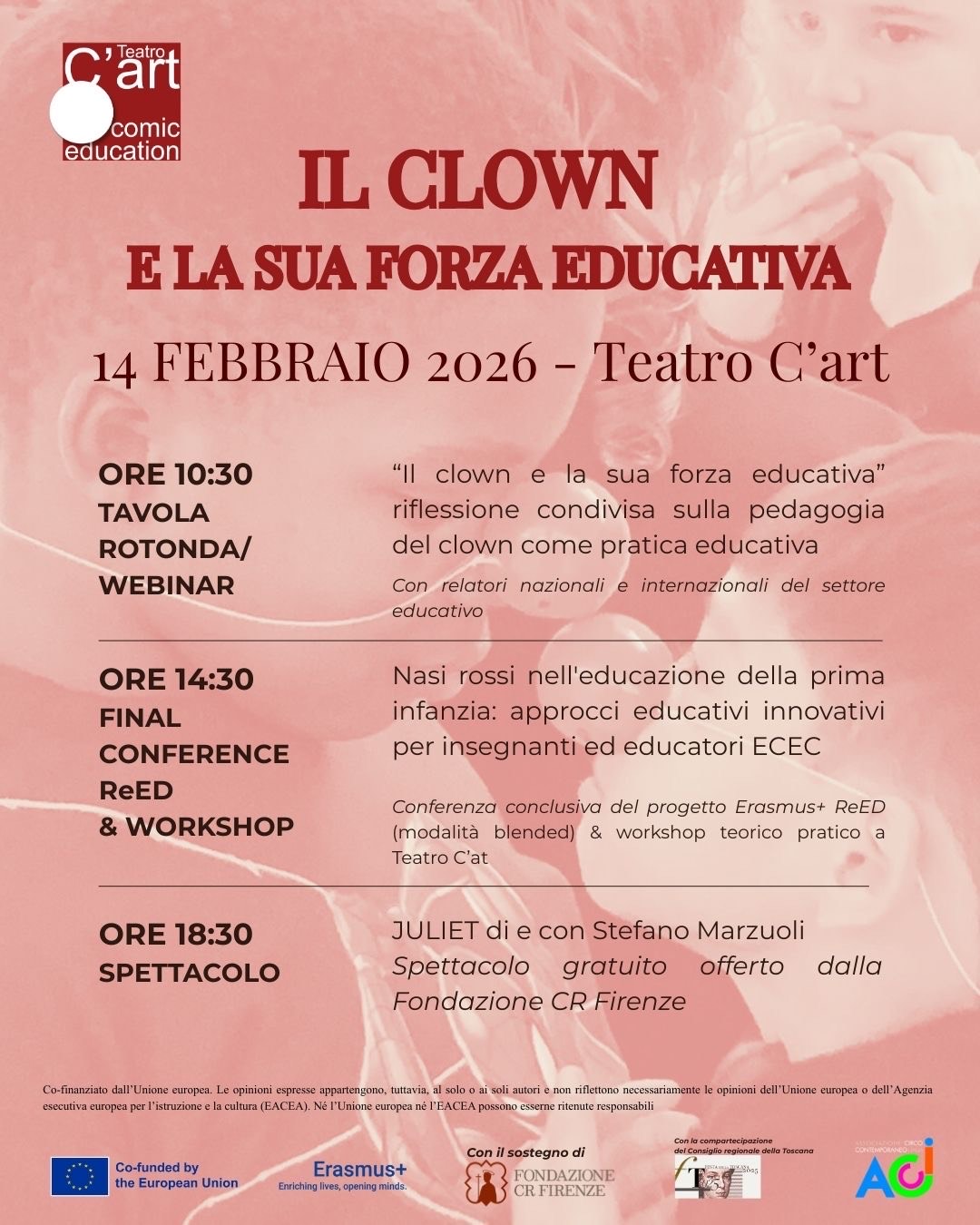 La locandina dell'iniziativa