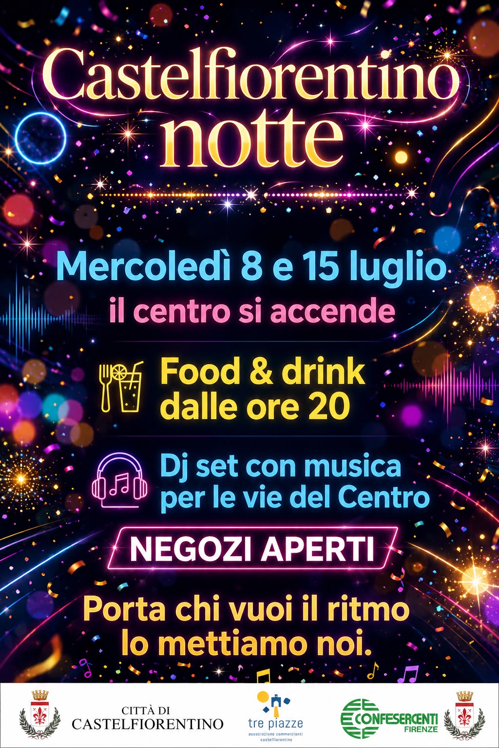 La locandina dell'iniziativa