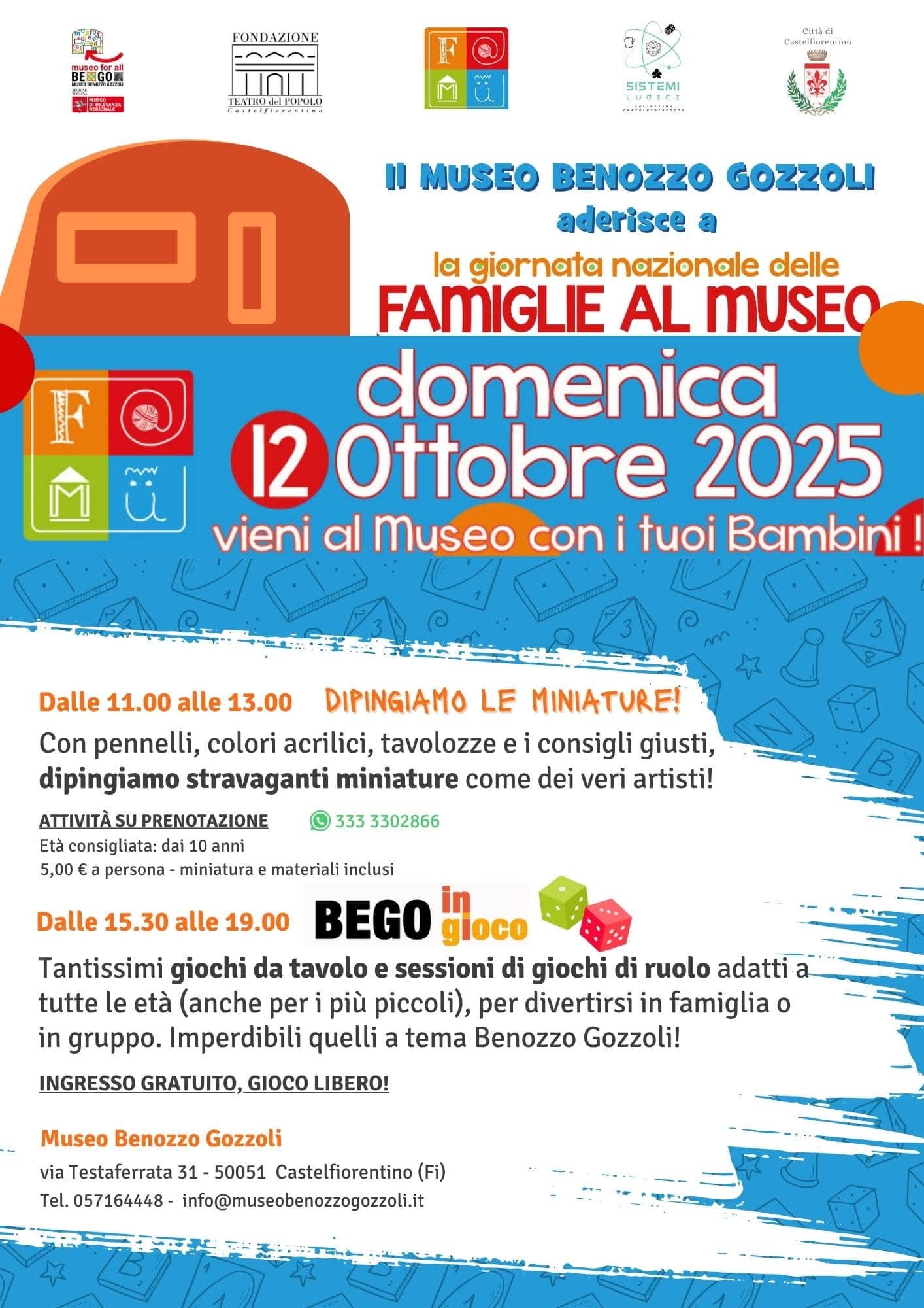 La locandina dell'iniziativa