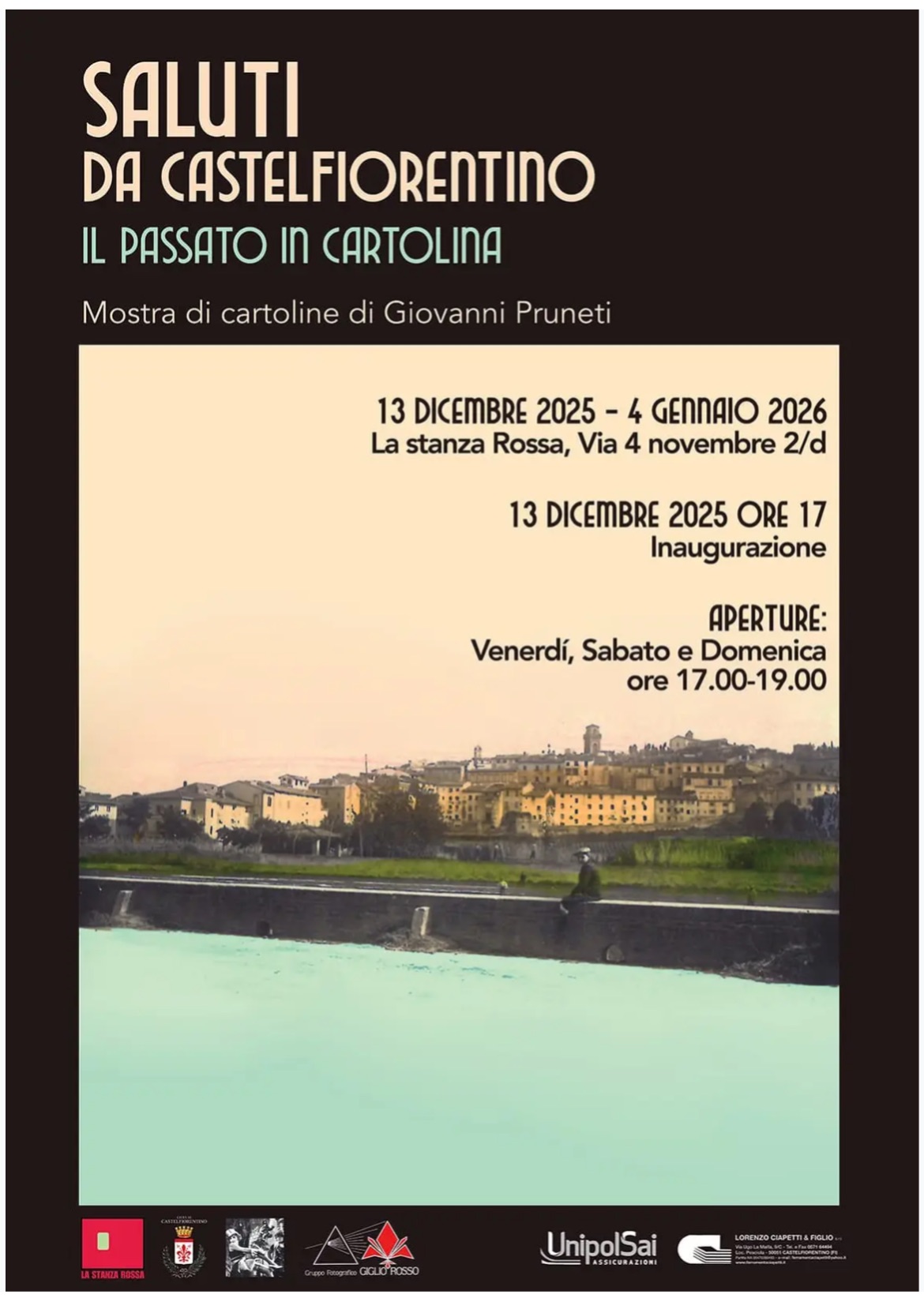 La locandina dell'iniziativa