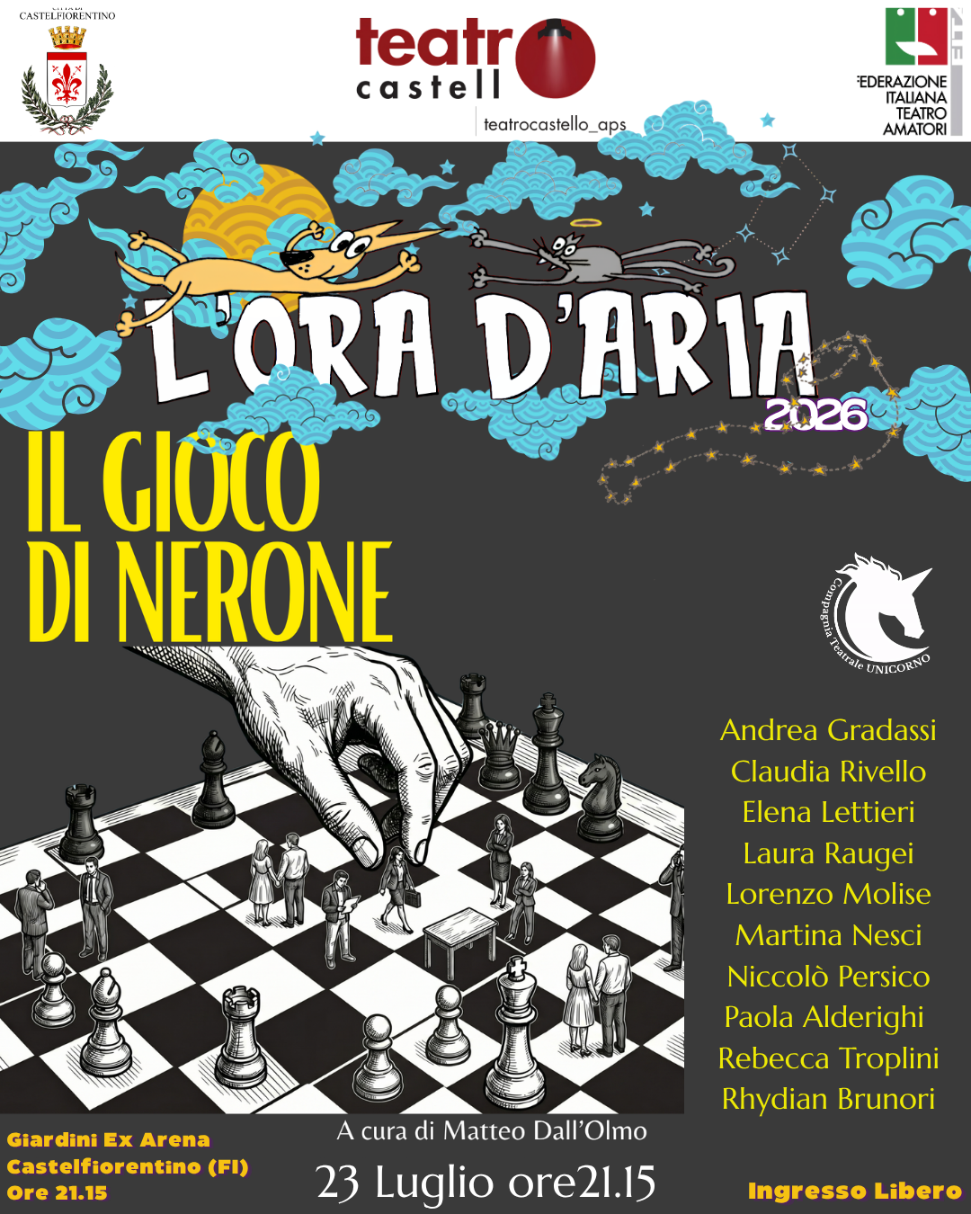 La locandina dello spettacolo