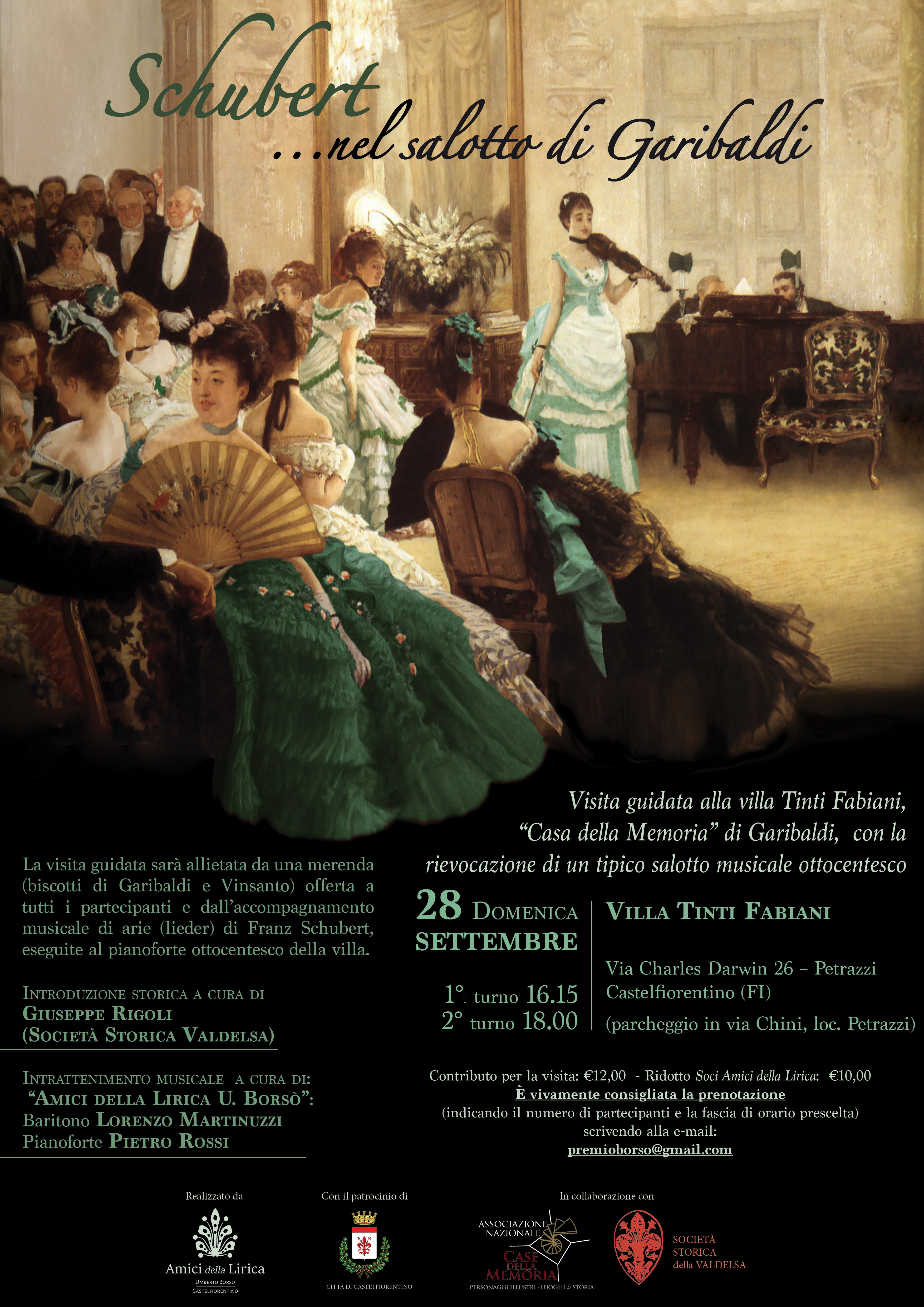 La locandina dell'iniziativa