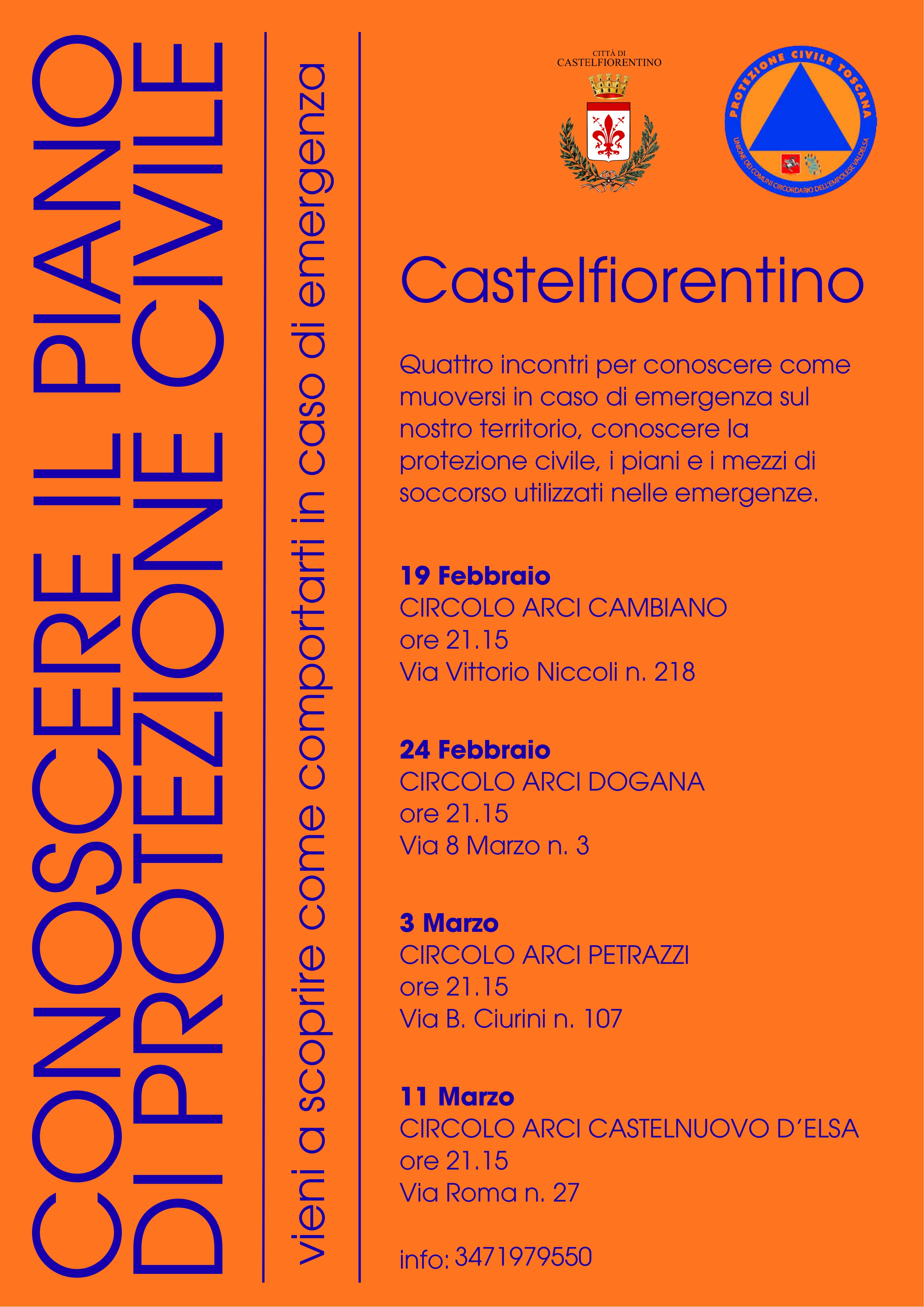 Il calendario degli incontri