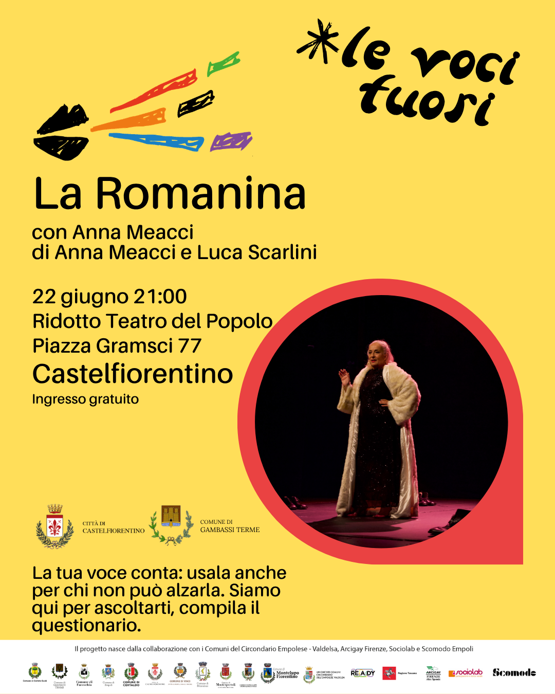 La locandina dello spettacolo