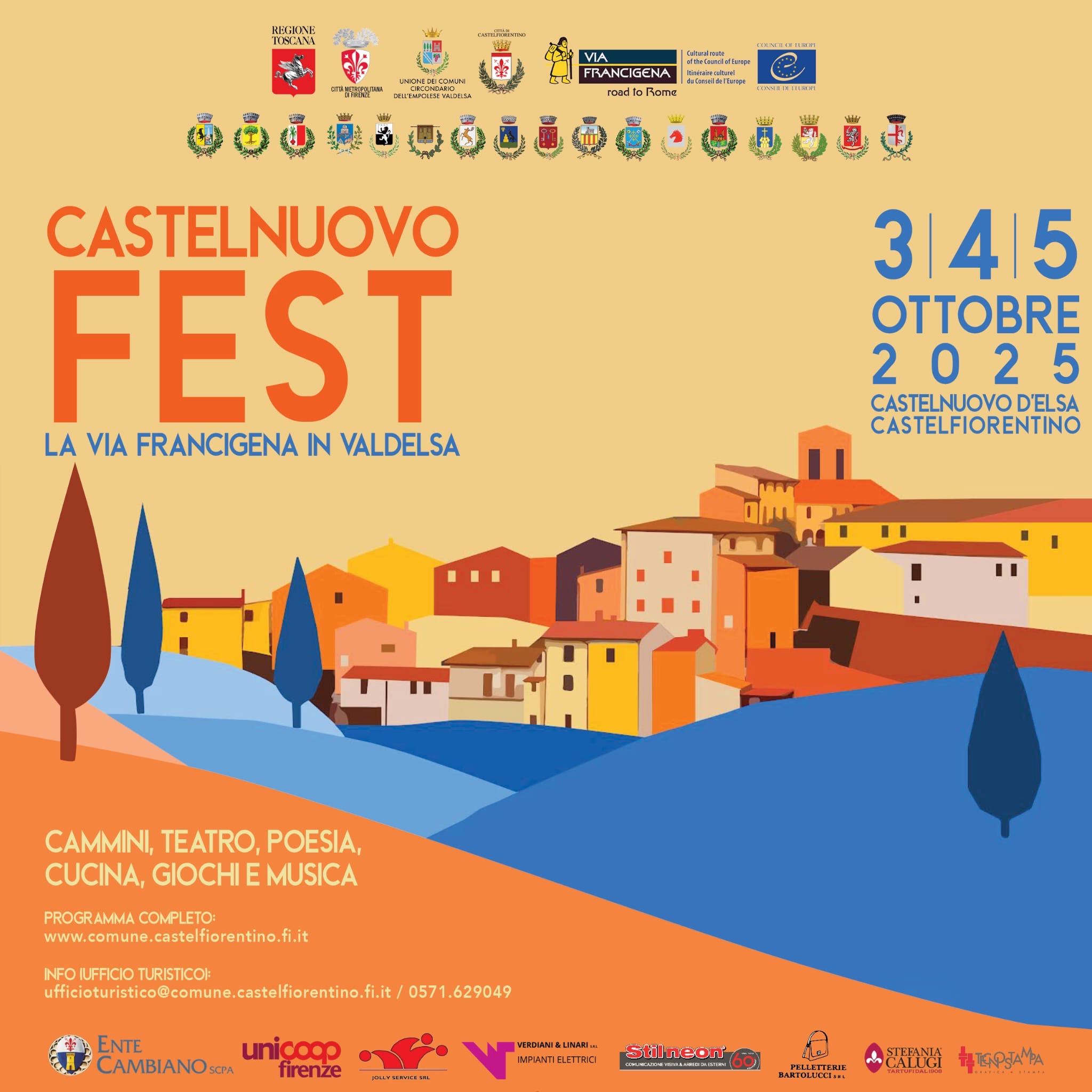 La locandina dell'iniziativa