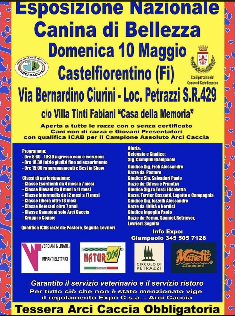 La locandina dell'iniziativa