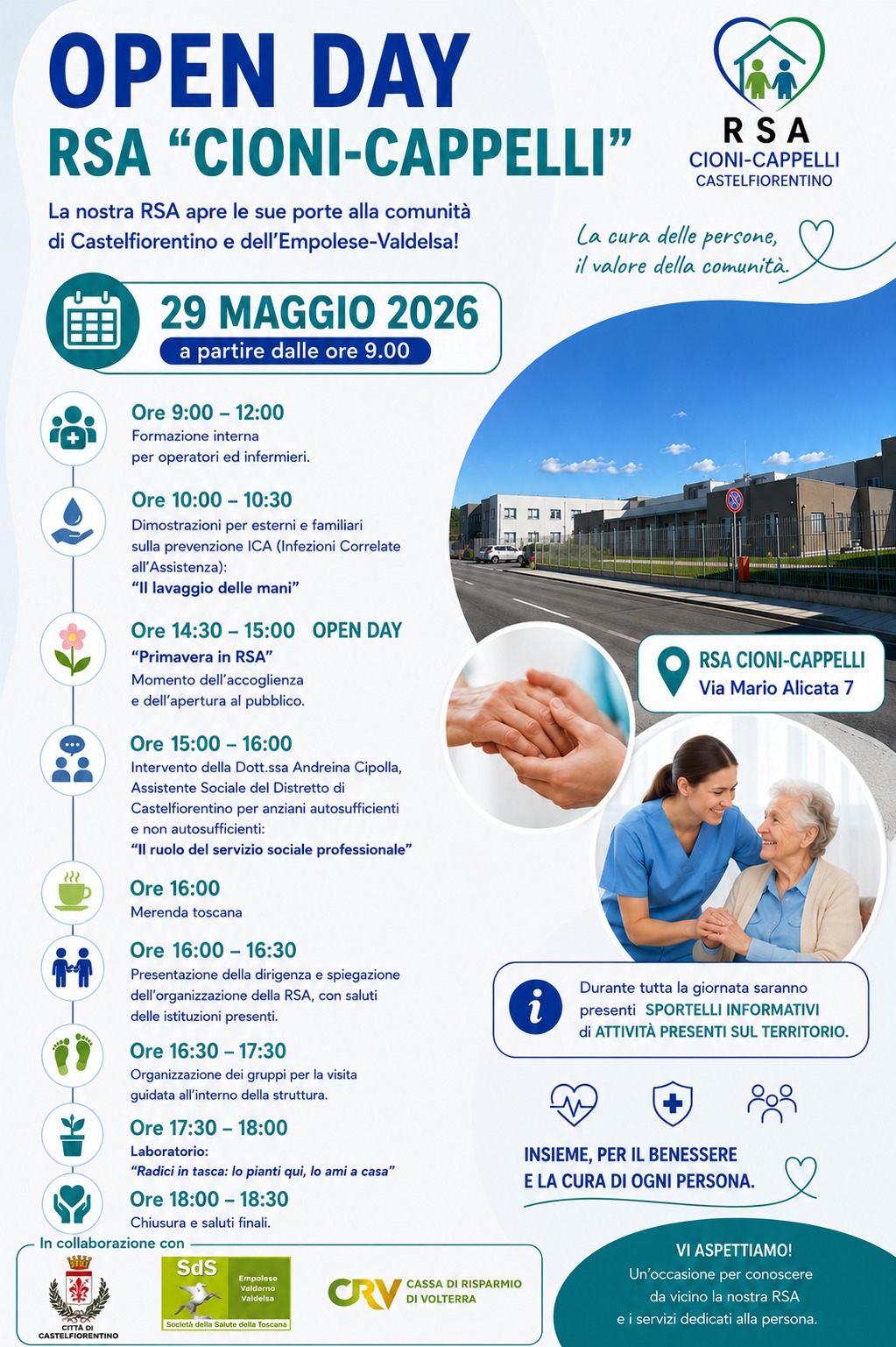 La locandina dell'iniziativa
