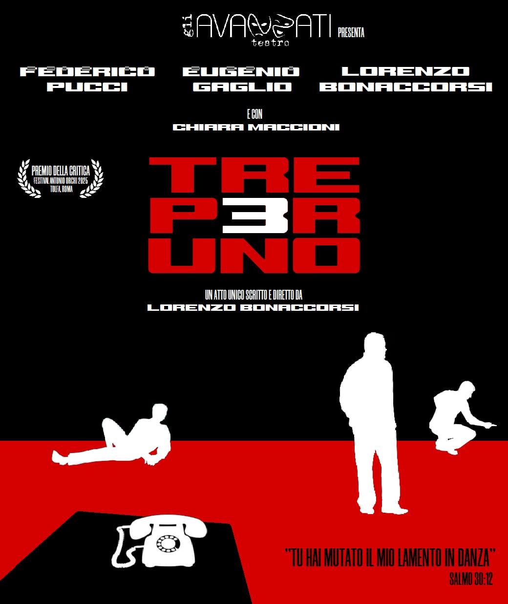 La locandina dello spettacolo