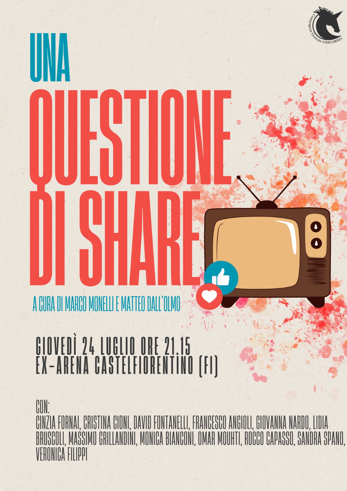 La locandina dello spettacolo