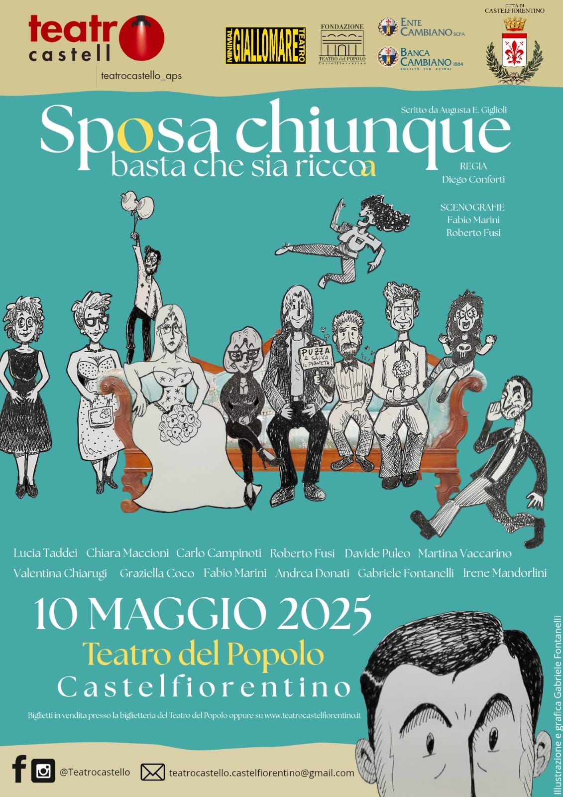 La locandina dello spettacolo