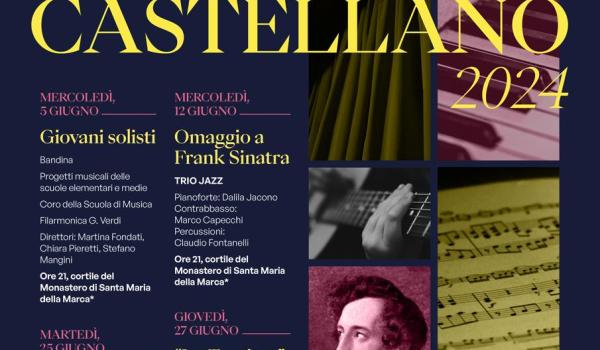 Il programma di Giugno Musicale Castellano