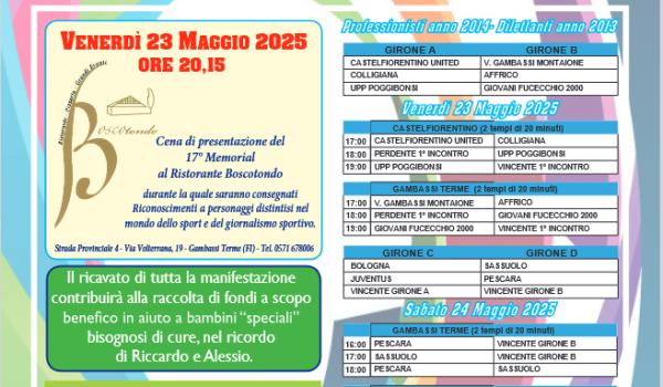 La locandina dell'iniziativa