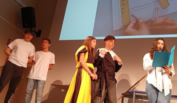 Un'immagine dello spettacolo