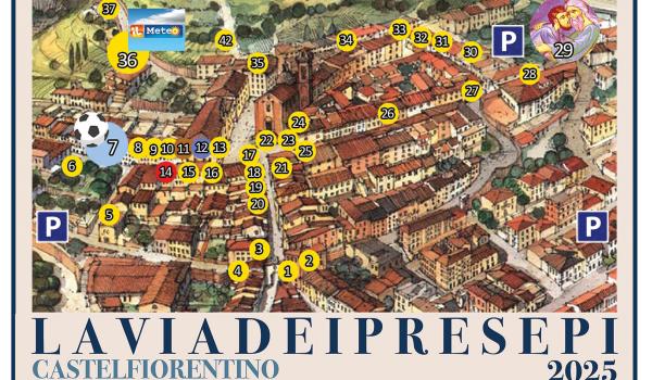 Mappa Via dei Presepi