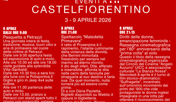 Newsletter Eventi a Castelfiorentino - pag. 2
