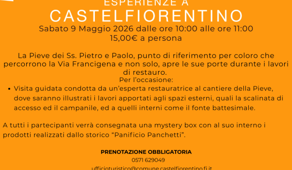 Visita Pieve di Coiano - Programma