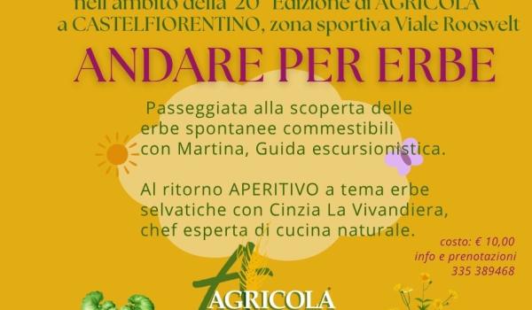 Programma iniziativa Andare per erbe