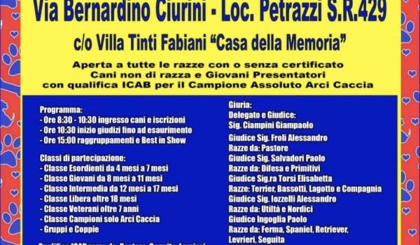 La locandina dell'iniziativa