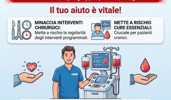 Appello per la donazione di sangue