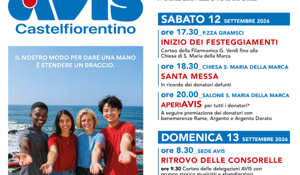 La locandina della manifestazione