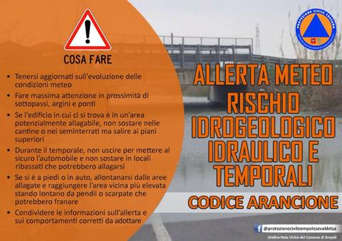 Allerta ARANCIONE